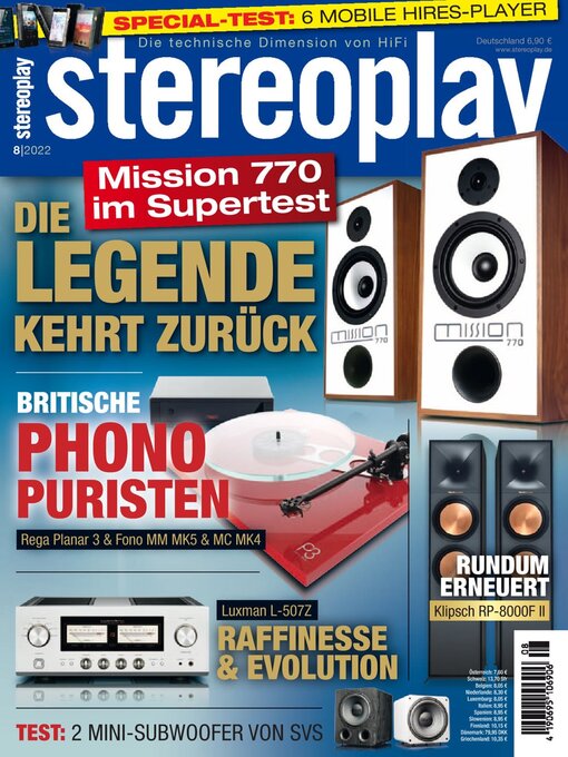 Title details for stereoplay by Weka Media Publishing GmbH - Available